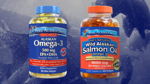 Pure Alaska Omega Wild Salmon Oil 1000 mg. 210 Softgels (Exp 02/2027)