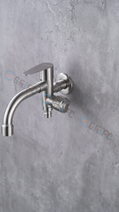 GRIPO High End 304 Stainless Rotatable 2 Way Faucet Dual Water flow Controller Matte Finish GP286