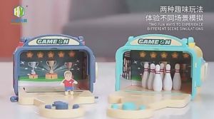 2in1 Bowling Soccer Toy / Mainan Anak Bowling Sepak Bola