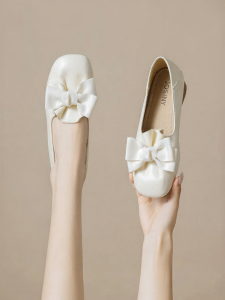 Josiny | Mary Jane Flat Spring New Design Soft Soled Chunky Heel Shoes