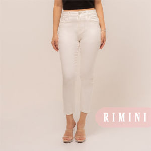 RIMINI - Bawahan Celana Jeans Skinny Putih Highwaist Size 26-33 - Lelda Pants 5227