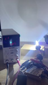 PL AUTO ชุดหลอดไฟหน้ารถยนต์ ซีนอน HID ขั้ว H4-3 ค่าสี 12000K 55W ติดตั้งง่าย สินค้าพร้อมจัดส่ง บัลลาสต์สีทอง