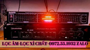 Lọc xì âm thanh ORIOLE Equalizer 2 kênh chỉnh riêng biệt ghép âm li cục đẩy-lọc tiếng