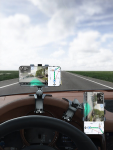 BAIMATE | Multifunctional Car Phone Mount with AR Navigation Support