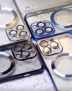 Case Silicon iPhone XR / 11 / 12 / 13 / 14 / 15 / 16 / plus / pro / promax Softcase iPhone Magsafe Chrome Termewah New silikon case TPU Case