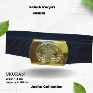 Sabuk Korpri / Sabuk Gesper Gerakan Pramuka / Sabuk Polos