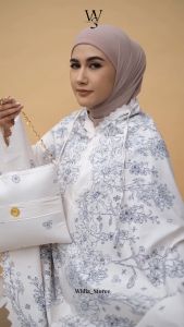 Mukena Dewasa Terbaru 2in1 Katun Motif Printing Premium