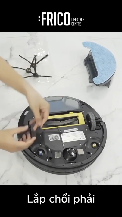 CẶP CHỔI CẠNH (CHÍNH HÃNG) CHO ROBOT HÚT BỤI FRICO FC-VC145 | Lazada.vn
