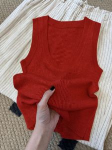 Áo Camisole U Cổ Dập Ly Giảm Mỡ Ngực Phụ