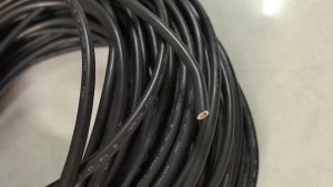 Thai Yazaki สายไฟ THW 1x10 Sqmm. สีดำ ตัดยาว 10 เมตร