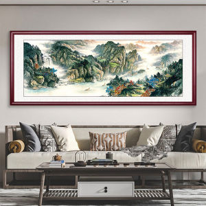 Feng Shui Mountain Landscape Decorative Painting
