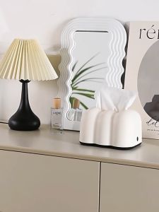 กล่องทิชชู่ กล่องใส่ทิชชู่ ที่ใส่ทิชชู่ Tissue holder สไตล์เรียบหรู เหมาะสำหรับห้องนั่งเล่น/ห้องนอน/ห้องน้ำ
