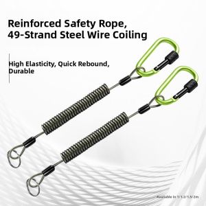 gumahus | Anti-Loss Anti-Fall Steel Wire Keychain 5/5m