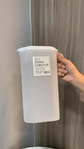 Teko Air Tempat Minum Jug Air Minum Kulkas Tahan Panas dan Dingin Transparan | Teko Multifungsi untuk Semua Jenis Minuman