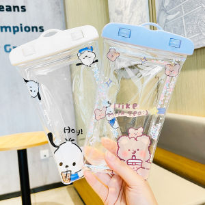 Mobile Phone Bag Waterproof Touch Screen Airbag Drifting Outdoor Seaside Swimming Park Hot Spring Halter Mobile Phone Waterproof Bag for Women