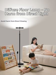 LAISILIMANWEI | Anti-glare Diffused Light Floor Lamp for Maternity and Infant Rooms