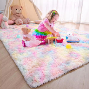 VIKAMA Sang Trọng Phòng Ngủ Thảm Trải Đầu Giường Mềm Mại Thoải Mái Phòng Khách Bàn Sofa Vịnh Cửa Sổ Thảm Trang Trí Nhà 100% Polyester