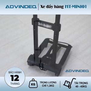 Xe đẩy đi chợ gấp gọn đa năng ADVINDEQ HT-MINI01 tải trọng 45kg có dây chằng hàng bảo hành điện tử toàn quốc 12 tháng