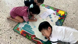Đồ Chơi Thảm Vẽ Tranh Nước Xóa Tự Động Khi Khô Thảm Magic Water Canvas Cỡ Lớn Kèm Bút Nước Cho Trẻ Đồ Chơi Mùa Hè