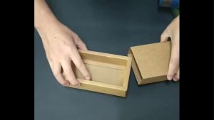 1 Hộp quà giấy kraft dạng nắp kéo kiểu bao diêm đồ đa năng chất lượng đựng quà sinh nhật tốt nghiệp-HAUSE