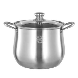 DANBIYIN | Anti-Overflow Large Capacity 304 Stainless Steel Soup Pot
