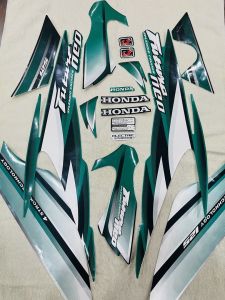 Bộ tem decal dán xe máy Honda Future Neo màu xanh lá cây zin thái siêu đẹp
