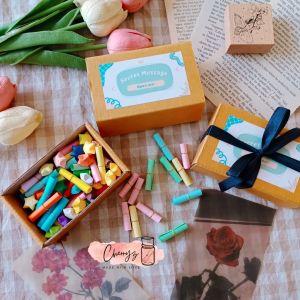 Hadiah unik (Secret message origami bintang)