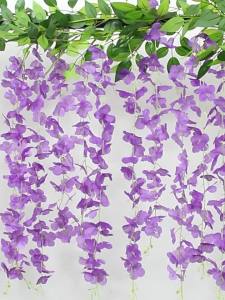 BAIFULING | Imitation Wisteria Vine for Indoor and Balcony Decoration