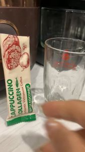 Cà phê hoà tan 4in1 Cappuccino Coffee Cafe bổ sung collagen sữa dừa giúp tăng cường sức khoẻ đẹp da chống lão hoá giảm cân