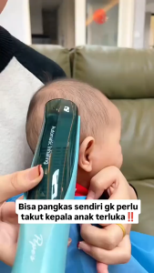 Mocababy Baby Hair Clipper Alat Cukur Rambut Bayi Elektrik Low Noise Pemangkas Rambut Trimmer alat cukur bayi tanpa suara