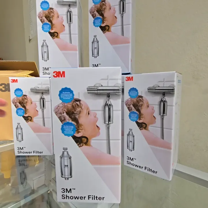 3M Shower Filter เครื่องกรองน้ำอาบ ลดคลอรีน โลหะหนัก
