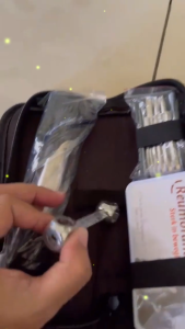 AKIRO Malaysia 16 in 1 Portable Bike Repair Tools Kit Mini Pump Emergency Tire Repair Tool Set Bicycle Patch Kit wt Strap Storage Bag