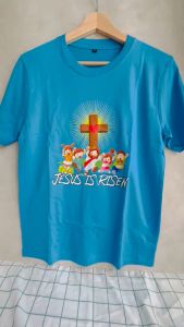 KAOS PASKAH / KAOS ROHANI KRISTEN / KAOS EASTER / KAOS ROHANI PASKAH / KAOS ROHANI WANITA / KAOS ROHANI PRIA / KAOS ROHANI KATOLIK / BAJU KAOS SALIB / KAOS ROHANI KELUARGA / KAOS COUPLE KELUARGA / KAOS HE IS RISEN / DEKAOS  2915 SALIB LUCU