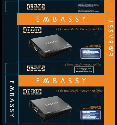 Power 4ch Embassy EM4500.4