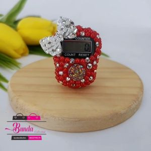PITA SILVERTasbih digital hias swarovski mewah mini aesthetic souvenir tasbih digital alat dzikir blink blink oleh oleh haji dan umroh murah gratis ongkir