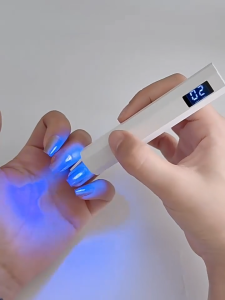 Nail lamp Mini Nail Dryer Lamp White LED Flashlight with LED Display Quick UV Gel Polish Dry Light Manicure Tools美甲灯