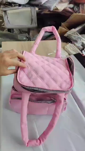 Tumbler Compartment Lunch Bag Thickened Double Layer Insulated Bag Heat Preservation Large Capacity Cooler Bag Daily Use