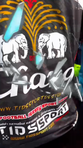 เสื้อกีฬาพิมพ์ลายราคาส่งของแท้ รุ่น T-03