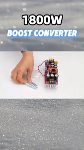 (Thailand Stock) DC Boost Converter Module 1800W40A Adjustable Voltage Input 8-60V Output 12-90V Suitable for Cars DIY Projects and Technicians