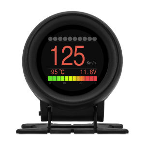 RYSJM | A205 Automobile On-board Computer Car Digital Computer Display Speed Mileage Fuel Consumption Temperature Gauge OBD2 Scanner