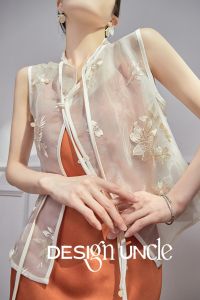 New Chinese Style Two-Piece Set Designer Uncle Salt Series Maturity Light Fashion High-End Feeling Womens Fashion Set