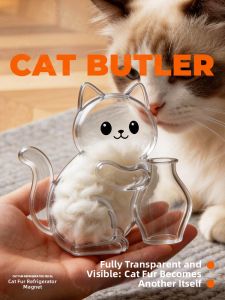 MAOGUANJIA | Pet Hair Collection Ornament Fridge Magnet