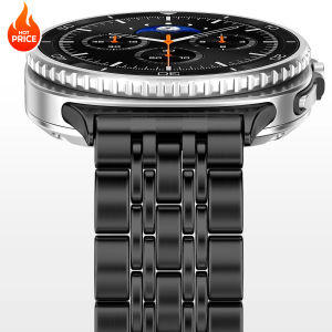 Metal Band for Samsung Galaxy Watch 8/8 Classic 40/44mm/46mm Stainless Steel Bracelet for Galaxy Watch Ultra 2025 47mm Wristband