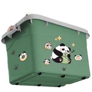 Thickened Large Capacity Plastic Storage Box Clothes Toy Organizer Basket Container Carton Family Storage Utility Carton Box