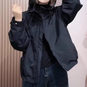 French Designed Hooded Thickened Quilted Short Jacket