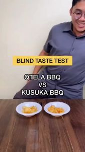 Qtela Barbeque Keripik Singkong Rasa Sapi Panggang