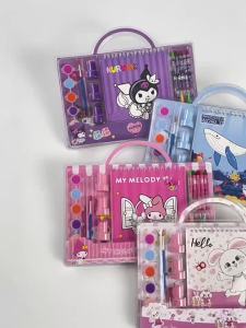 21Pcs Kids Art Coloring Set Crayons Oil Pastels Color Pencils For Drawing coloring set for kids