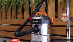 ENOLUX Stainless Steel 3IN1 / 2IN1 Vacuum Cleaner Dry Wet Blow Multifunctional Vacuum Large Capacity 15L 18L Strong Suction Canister Vacuum Cleaner With Washable HEPA Filter For House Office Car Sofa