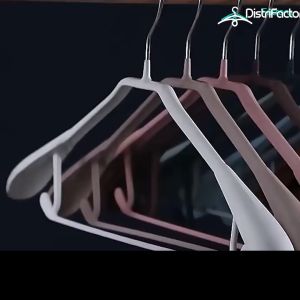 Seamless Clothes Hanger Baju No Trace Hanger Non Trace Wide Shoulder Hanger Metal Hook Non- marking