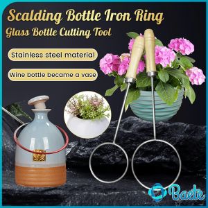 Baete 6.5/8.5cm Scalding Bottle Iron Ring Glass Bottles Cutting Tool DIY Vase